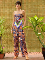 Coco Scarf Bandeau Top & Pants set