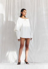 White Reflective Shirt - Crystal