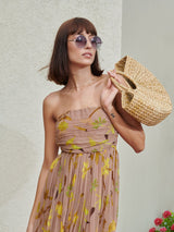 Santorini spice market tube dress ( Earth)