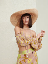 Moana Ruched Bustier(Earth)