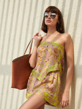 Maui Scarf Bandeau Top(Earth)