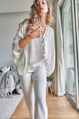 WHITE EMBROIDERED SHIRT