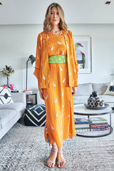 MANGO BANDHANI KIMONO DUSTER