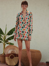 Delilah Button Down & Skort Set