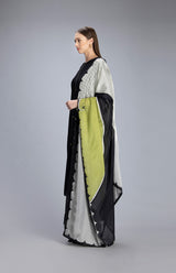 Subira Black Suit Set In Chanderi