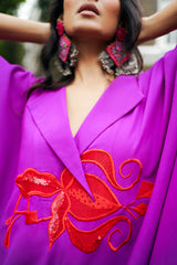 MAGENTA BREEZY JUMPSUIT