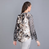 Printed Cotton Linen Shirt