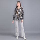 Printed Cotton Linen Shirt