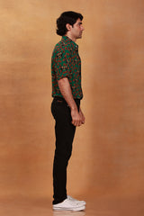 Masaba - Men's Printed Shirt - Green