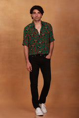 Masaba - Men's Printed Shirt - Green