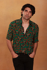 Masaba - Men's Printed Shirt - Green