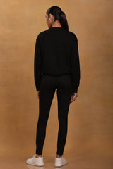 Black/White Sweatshirt - Masaba - MNX22008