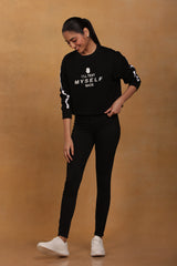 Black/White Sweatshirt - Masaba - MNX22008