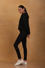 Black/Gold Sweatshirt - Masaba - MNX22009