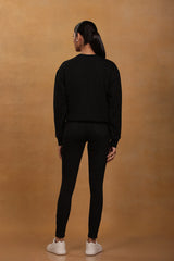 Black/Gold Sweatshirt - Masaba - MNX22009