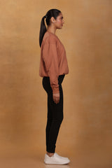 Tan Sweatshirt - Masaba - MNX22011