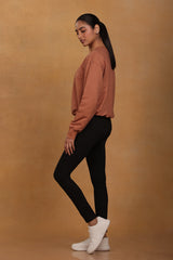 Tan Sweatshirt - Masaba - MNX22011