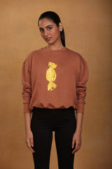 Tan Sweatshirt - Masaba - MNX22011