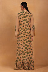 Tan Coco Wrap Dress - Masaba