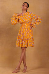 Yellow Magnolia Tiered Dress - Masaba