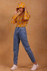 Yellow Heather Crop Shirt - Masaba