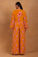 Yellow Cherry Blossom Trackee Set - Masaba