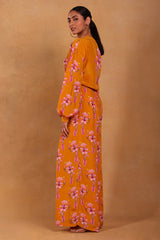 Yellow Cherry Blossom Trackee Set - Masaba