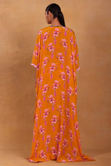 Yellow Cherry Blossom Cape Set - Masaba