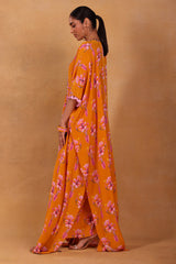 Yellow Cherry Blossom Cape Set - Masaba