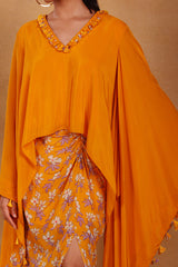 Yellow Magnolia Cape Set - Masaba