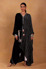 Black Mayfly Culotte Set - Masaba