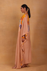 Oatmeal Florist Culotte Set - Masaba