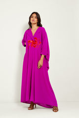 MAGENTA BREEZY JUMPSUIT