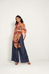 DESERT SAND PAISLEY CAPE