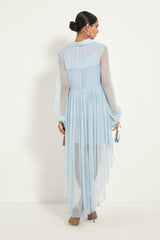 ICE BLUE LAYERED DRESS
