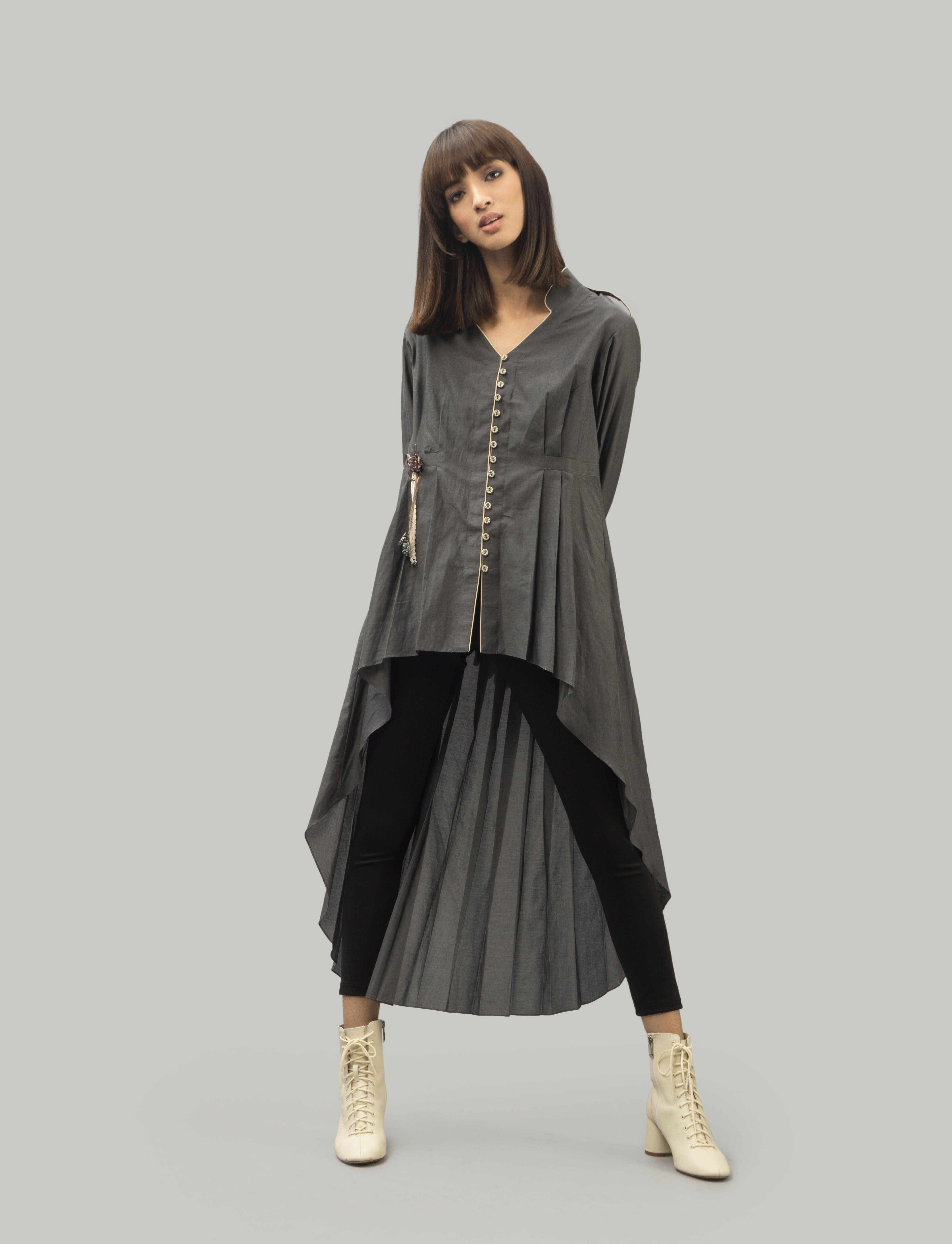 Amanda | Women's Vintage Print Casual Long Sleeve Comfortable Cotton Shirt main image 1