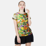 Printed Cotton Jersey Top