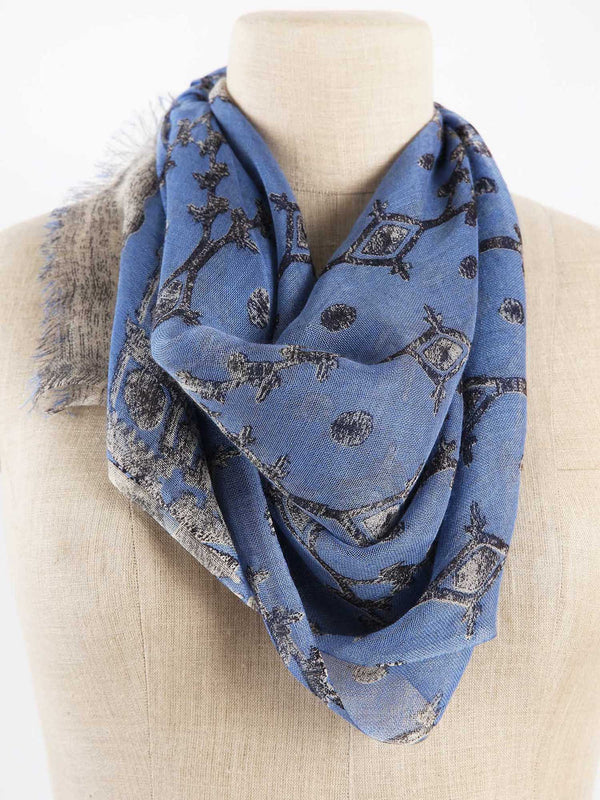 Cashmere Printed Scarf SSS/K-9687F