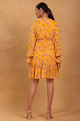 Yellow Magnolia Tiered Dress - Masaba