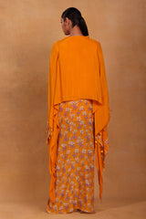 Yellow Magnolia Cape Set - Masaba