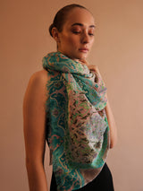 Cashmere Printed Scarf SSS/BN60'S 9093C