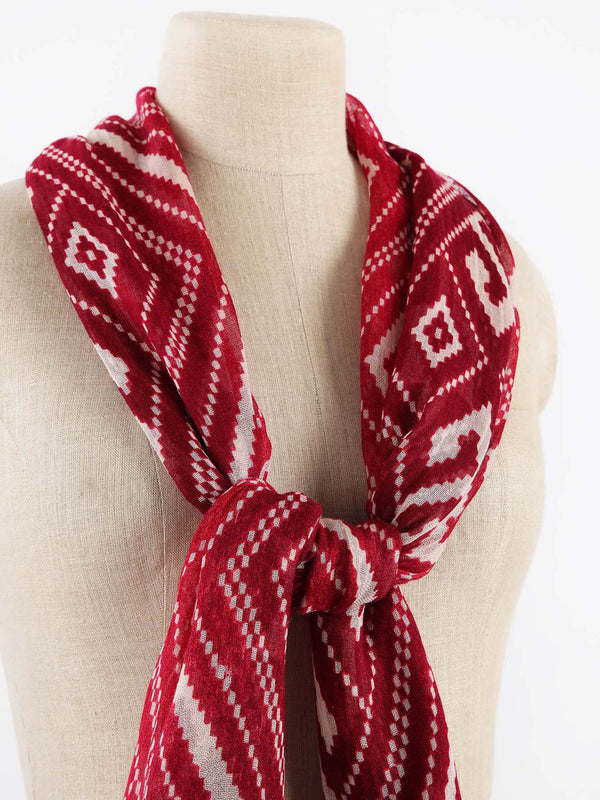 Cashmere Printed Scarf SSS/K 10817A