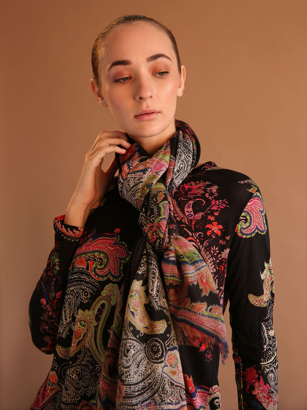 Cashmere Printed Scarf SSS/N60S 9010A