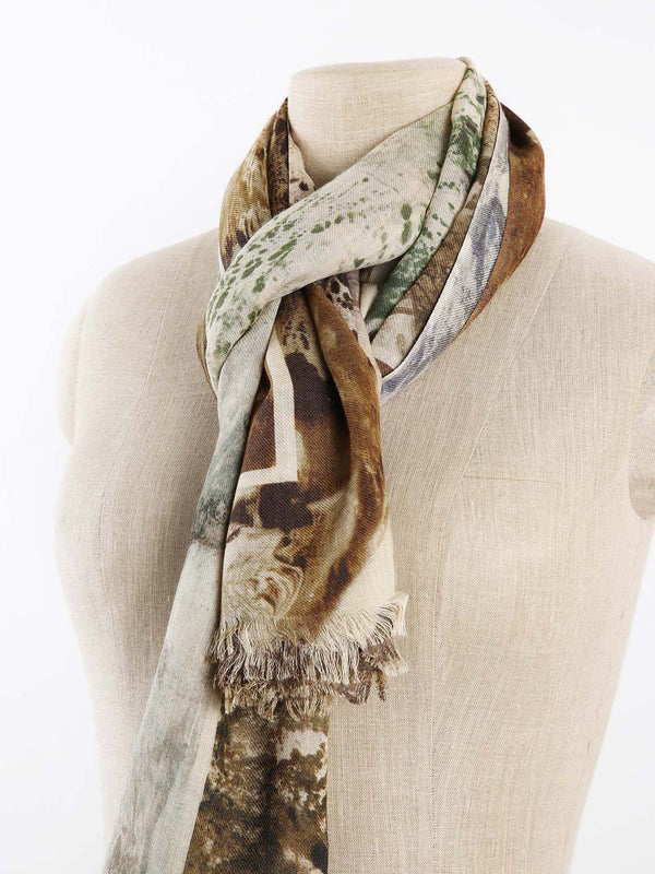 Cashmere Printed Scarf SSS/N60S 9089A
