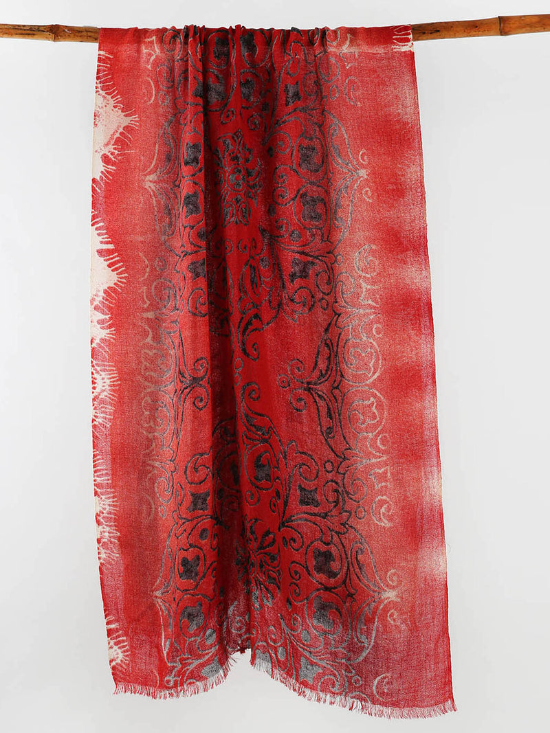 Cashmere Printed Scarf SSS/SCCR 8433A