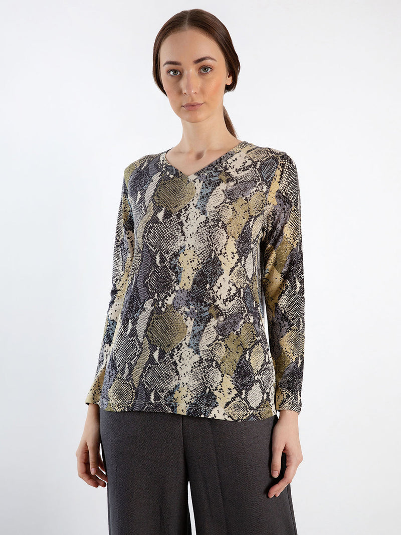 Printed Cashmere Sweater TK-SWC-5642-8154B